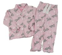 Růžové pyžamo s Barbie Primark