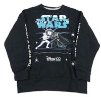 Černá mikina se StarWars a flitry 
