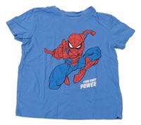 Modré tričko se Spidermanem Marvel