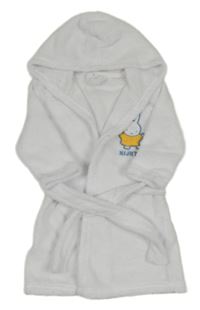 Bílý plyšový župan s kapucí - Miffy 