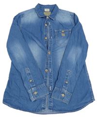 Modrá riflová košile Zara