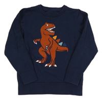 Tmavomodrý svetr s dinem C&A