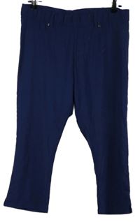 Dámské tmavomodré capri tregíny Janina 