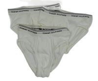 Nové - 3x Pánské bílé slipy Tommy Hilfiger vel. 30