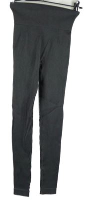 Dámské šedé žebrované legíny Yu & Me 