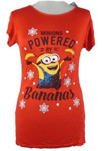 Nové - Dámské červené tričko s Mimoněm 