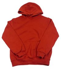 Červená mikina s kapucí H&M