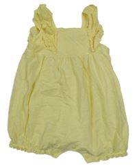 Žlutý laclový teplákový overal Carter's