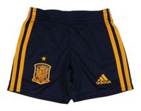 Tmavomodro-oranžové fotbalové kraťasy - Španělsko Adidas