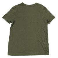 Khaki tričko s kapsou F&F