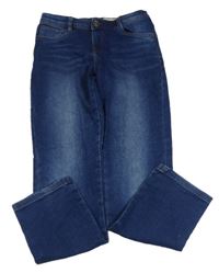 Tmavomodré skinny rifle Pepperts