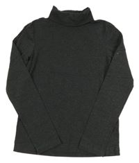 Tmavošedé triko s rolákem Active Touch 