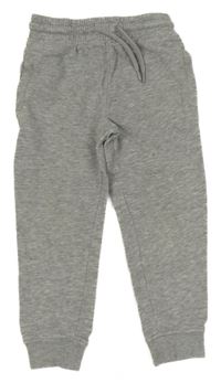 Šedé melírované slim tepláky Next