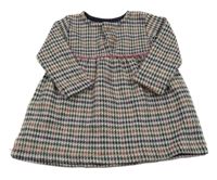 Šedo-barevné vzorované šaty Sfera