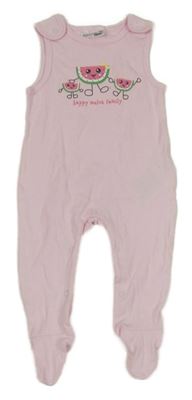 Světlerůžové dupačky s melouny Ergee 