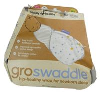 Nové - 2x  Bílý bavlněný spací pytel se vzorem Gro