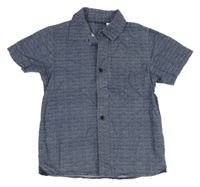 Tmavomodrá vzorovaná košile Name it 