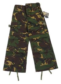 Nové - Khaki-hnědo-béžové army cargo rifle Highlander