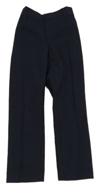 Tmavomodré slavnostní kalhoty s puky M&S