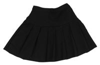 Černá skládaná sukně H&M