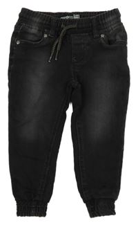 Černé cuff teplákové rifle PEP&CO