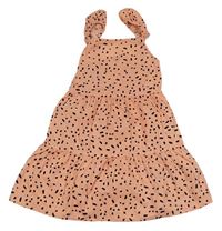 Růžové vzorované lehké šaty Primark