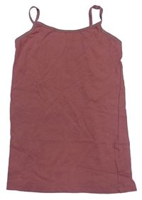 Starorůžový top Hema