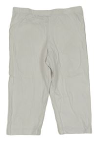 Bílé capri legíny TCM