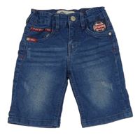 Modré riflové kraťasy s prošoupáním Lee Cooper