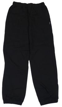 Černé cuff kalhoty