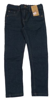 Nové - Tmavomodré skinny rifle F&F