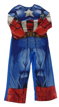 Kostým - Modro-červený overal - superhrdina Marvel