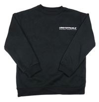 Černá mikina s nápisem Primark