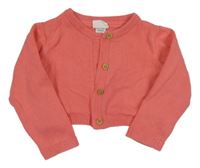 Korálové propínací svetrové bolerko F&F