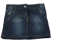 Tmavomodrá riflová sukně Papagino