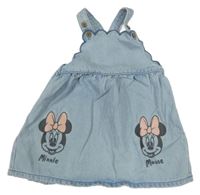 Světlemodré riflové laclové šaty s Minnie George