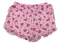 Růžové kraťasy s melouny Matalan
