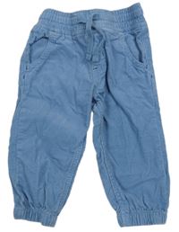 Světlemodré cuff manšestráky Lupilu