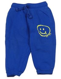 Modré tepláky se smajlíkem George
