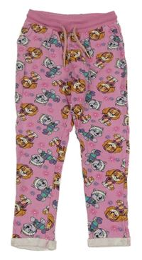 Růžové tepláky - Tlapková Patrola Nickelodeon