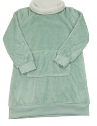 Světlemodré chlupaté domácí šaty Yigga