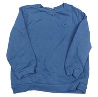 Modrá mikina s výšivkou TU