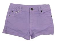 Fialové riflové kraťasy SUNDEK 