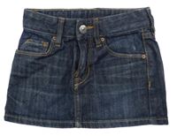 Tmavomodrá sukně H&M