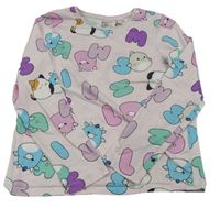 Světlerůžové pyžamové triko - Squishmallouws H&M