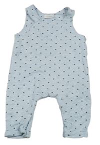 Světlemodré laclové tepláky s hvězdami Next