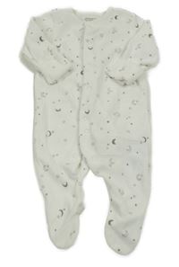 Bílý sametový overal s hvězdami Primark