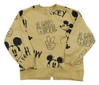 Béžová mikina s Mickeym Zara