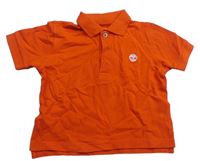 Oranžové polo tričko Timberland