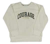 Bílá mikina s nápisem Primark